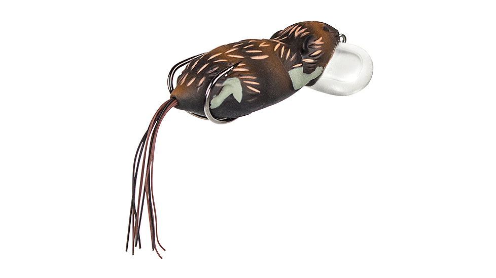 Lunkerhunt Yappa Rat Soft Bait, 1, 2.75in, Sewer Rat, YPAR05