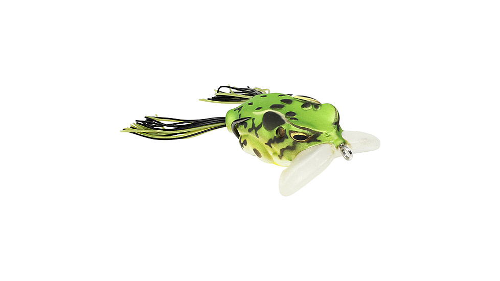 Lunkerhunt Yappa Frog Topwater, 1, 2.75in, Green Tea, YPAF01