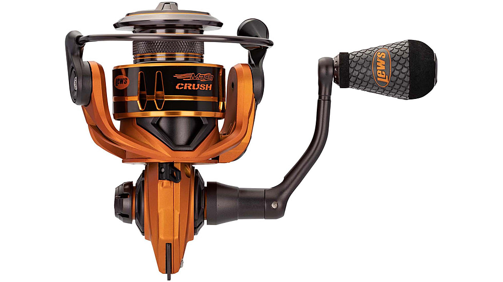 Lew’s MACH Crush Spinning Reel, SZ 300, 6.2-1 Ratio, 10+1 Bearings, MCR300A