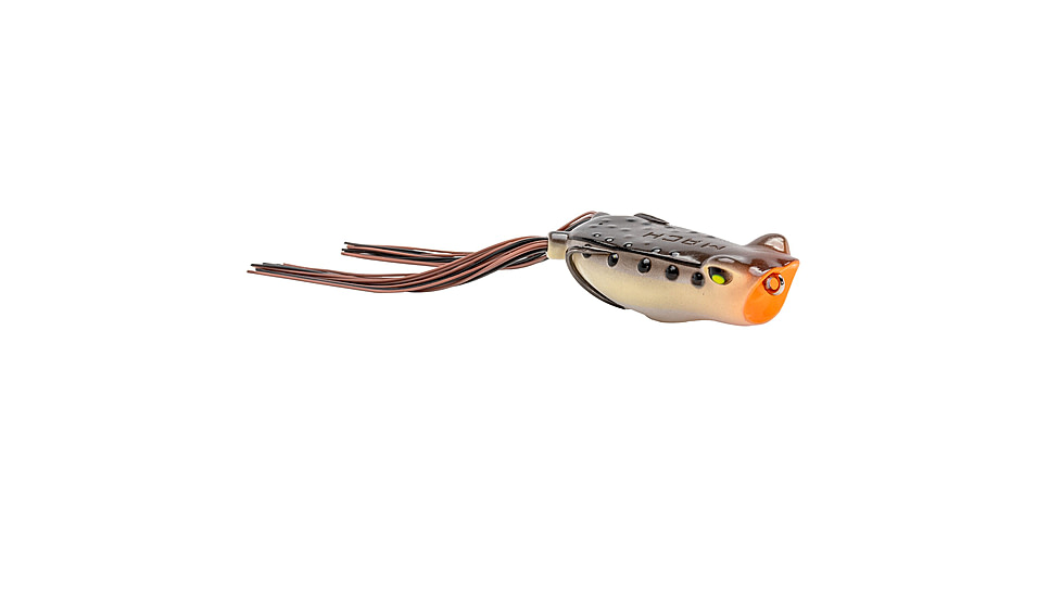MACH MACH Poppin Frog Swimbait, Brown, MHPPKF-244