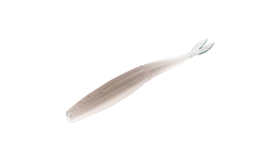 MACH MACH Skooler Softbait, 8 pack, 5in, Ghost Shad, 12-36504