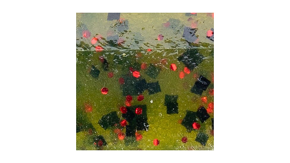 MACH MACH Skooler Swimbait, Watermelon Red Flake, 4in, MHTW-18