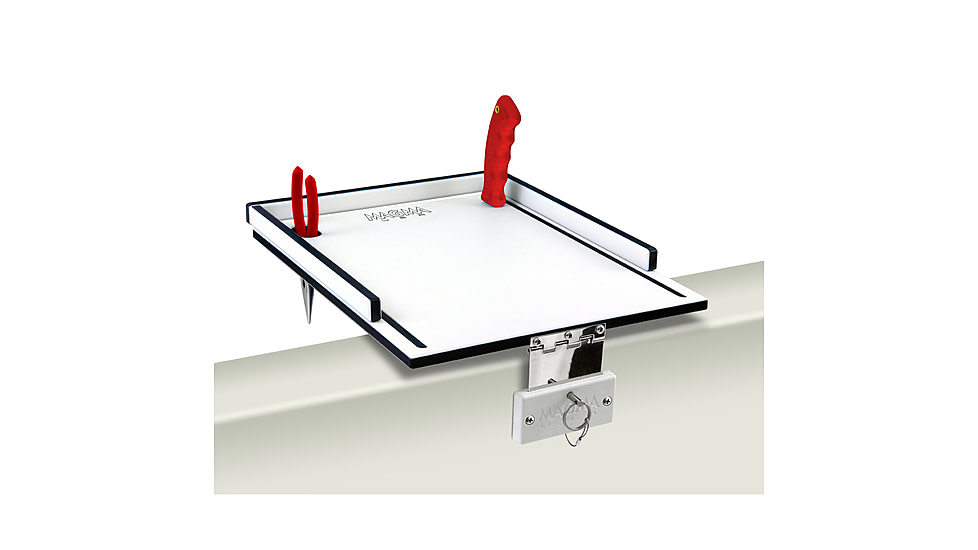 Magma Econo Mate Bait Filet Table - 12" - White/Black 51016