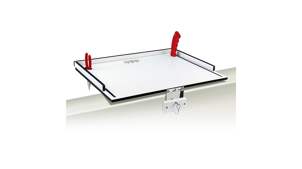 Magma Econo Mate Bait Filet Table - 12 - White/Black, T10-311B