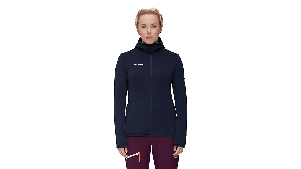 Mammut Aconcagua Light ML Hooded Jacket - Womens, Marine, 2XL, 1014-04410-5118-117