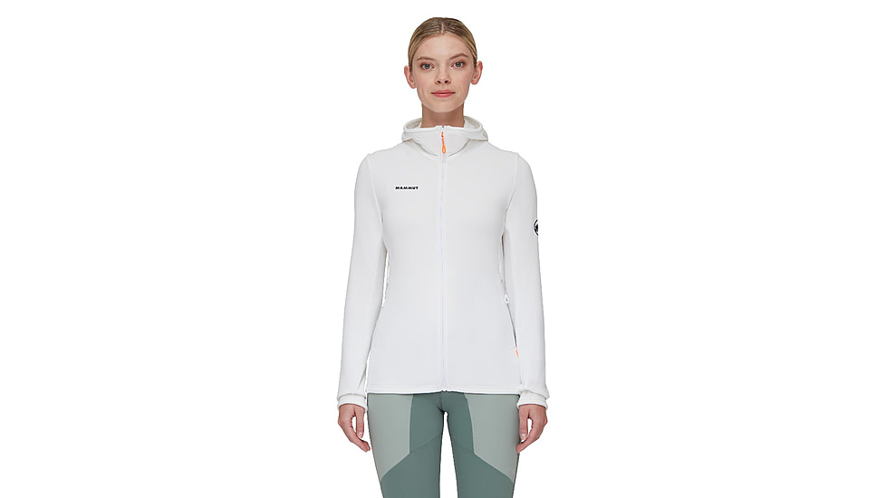 Mammut Aconcagua Light ML Hooded Jacket - Womens, White, Large, 1014-04410-0243-115