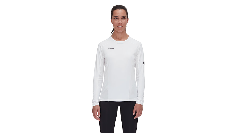 Mammut Aenergy FL Longsleeve - Womens, White, Extra Large, 1016-01380-0243-116