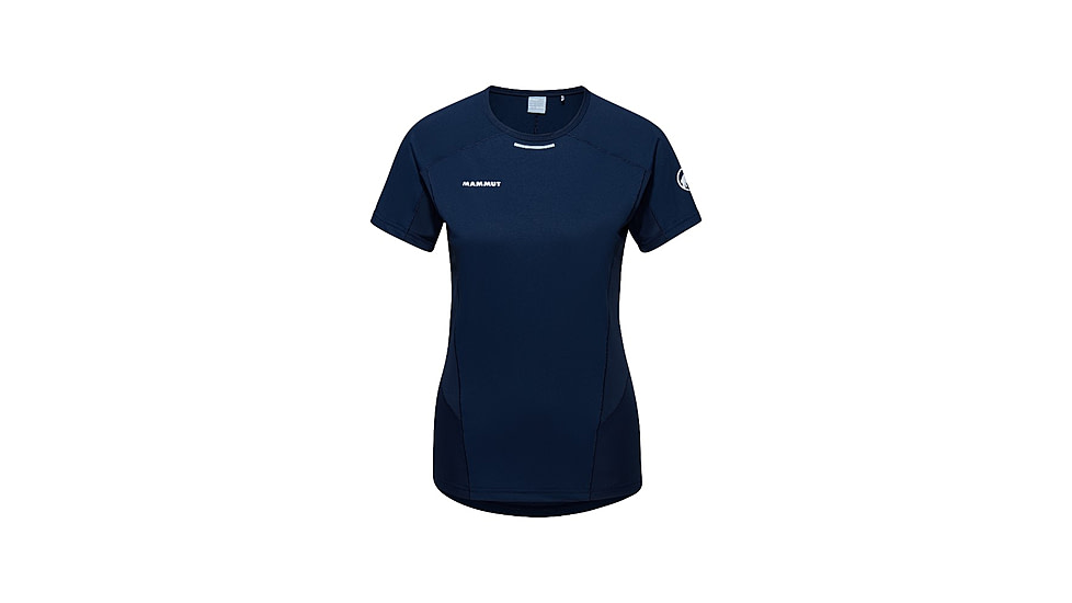 Mammut Aenergy FL T-Shirts - Womens, Marine, Large, 1017-05020-5118-115