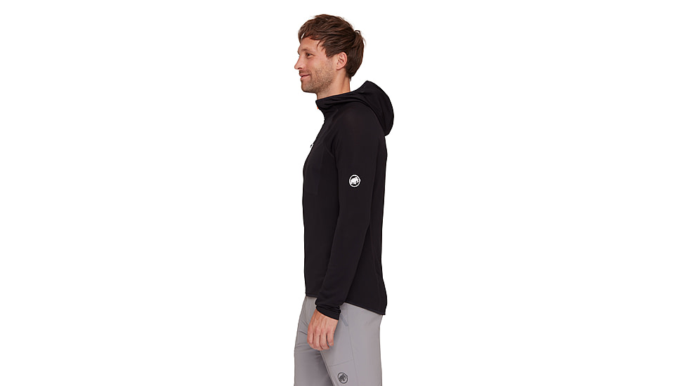 Mammut Aenergy Light ML Hooded Jacket - Mens, Black, XL, 1014-05541-0001-116