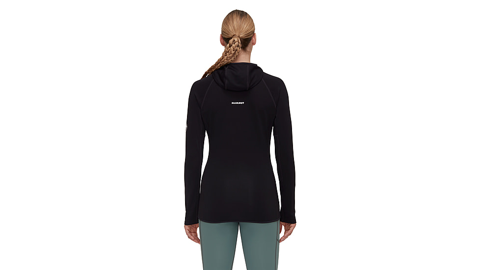 Mammut Aenergy Light ML Hooded Jacket - Womens, Black, XL, 1014-05551-0001-116
