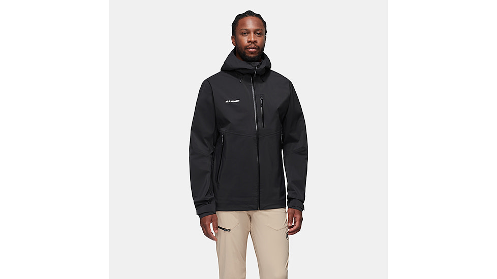 Mammut Alto Guide HS Hooded Jacket - Mens, Black, 2XL, 1010-29561-0001-117