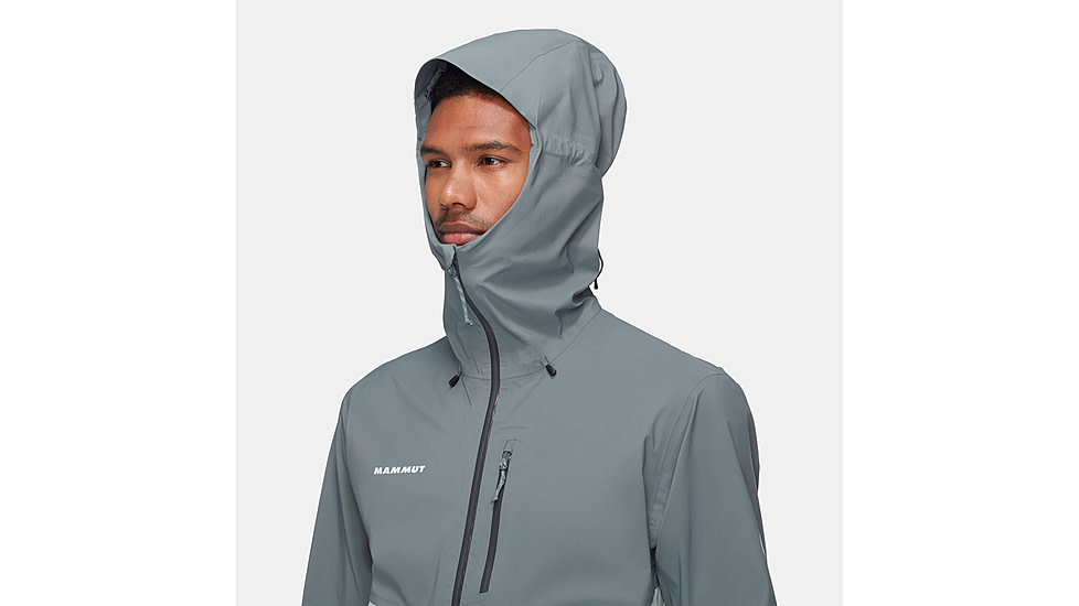 Mammut Alto Guide HS Hooded Jacket - Mens, Silver Sage/Strata, 2XL, 1010-29561-1303-117