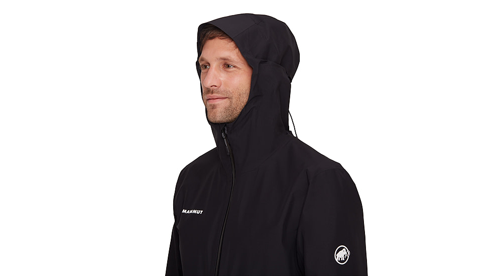 Mammut Alto Light HS Hooded Jacket - Mens, Black, 3XL, 1010-30660-0001-118