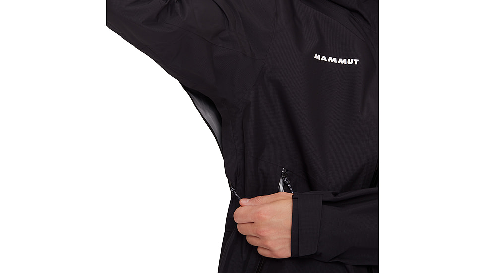 Mammut Alto Light HS Hooded Jacket - Mens, Black, 3XL, 1010-30660-0001-118