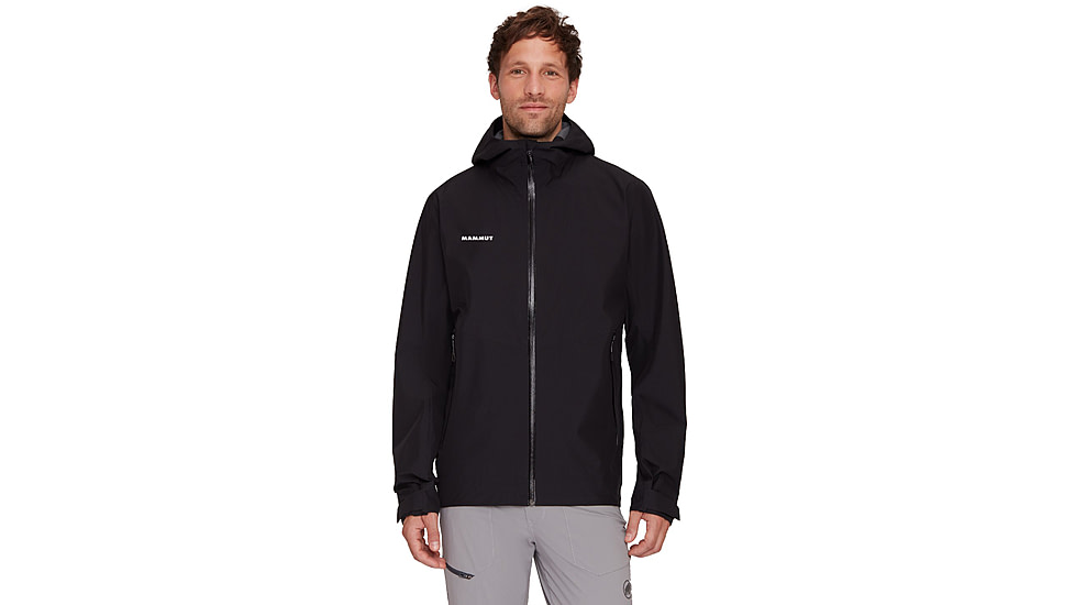 Mammut Alto Light HS Hooded Jacket - Mens, Black, Extra Large, 1010-30660-0001-116
