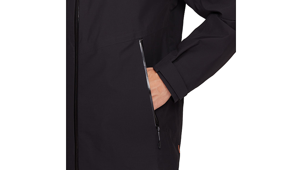 Mammut Alto Light HS Hooded Jacket - Mens, Black, Extra Large, 1010-30660-0001-116