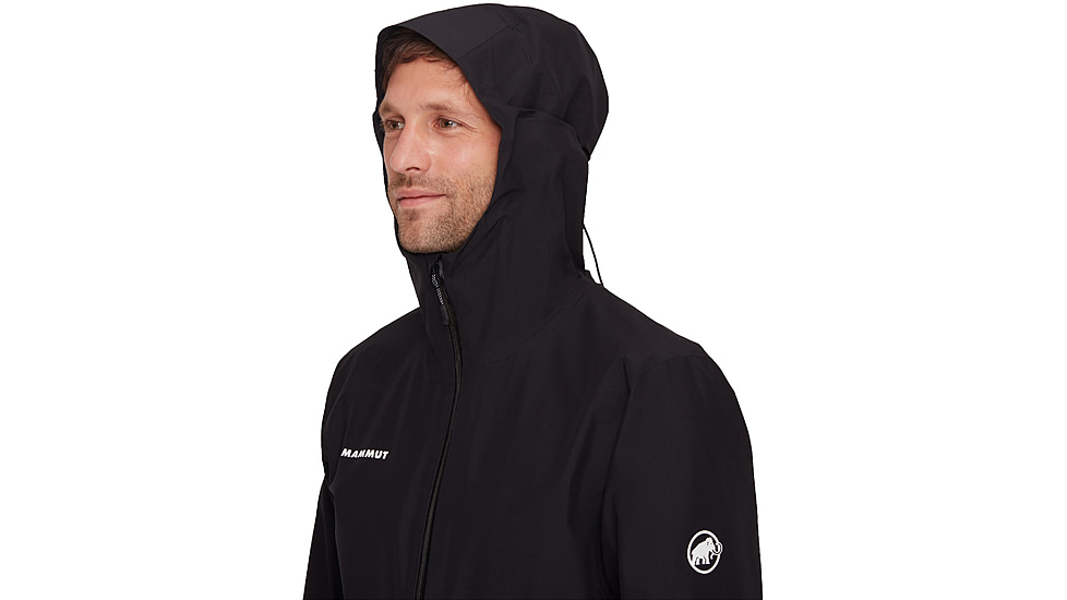 Mammut Alto Light HS Hooded Jacket - Mens, Black, Extra Large, 1010-30660-0001-116