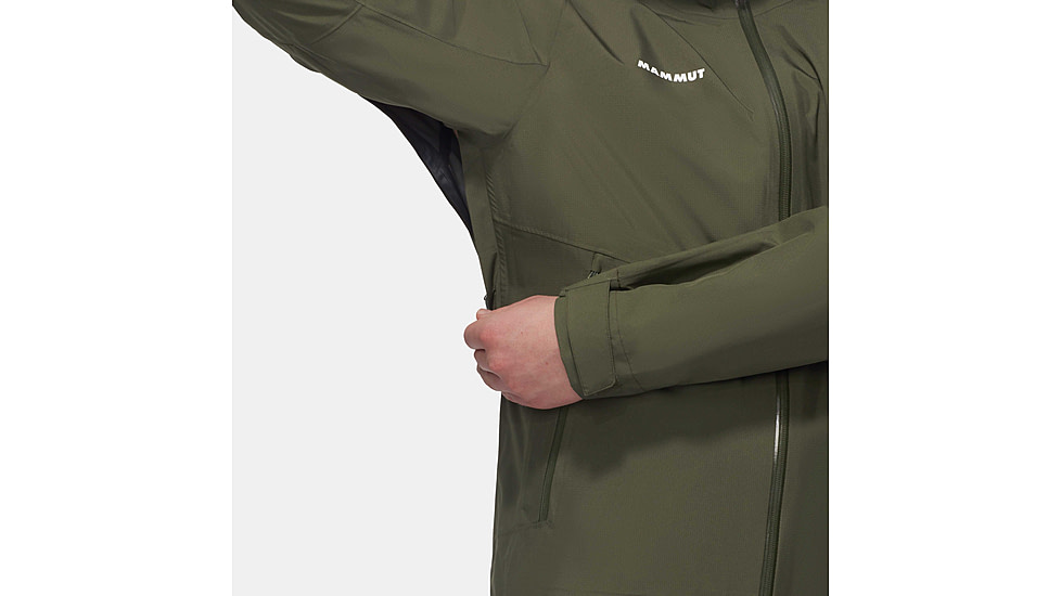 Mammut Alto Light HS Hooded Jacket - Mens, Dark Marsh, Medium, 1010-30660-40284-114