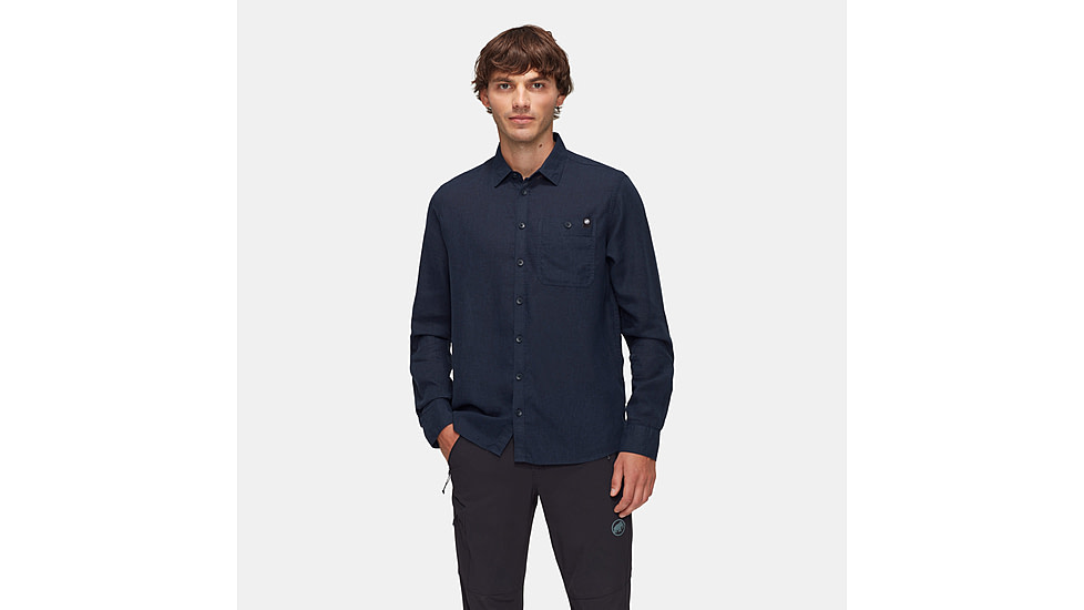 Mammut Alvra Summer Long Sleeve Shirt - Mens, Alpine Calamint, Extra Large, 1015-01570-6433-116