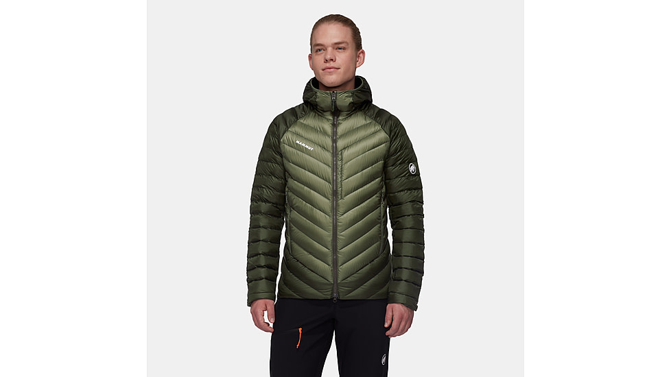 Mammut Broad Peak IN Hooded Jacket - Mens, Marsh/Dark Marsh, Extra Large, 1013-02962-40300-116