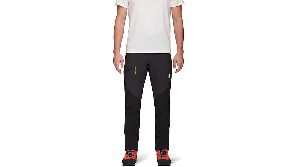 Mammut Courmayeur SO Pants - Men's, 34 US, Regular Inseam, Black, 1021-00620-0001-50-10
