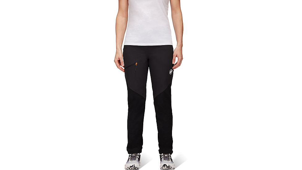 Mammut Courmayeur SO Pants - Womens, Black, US 2 Regular, 1021-00660-0001-32