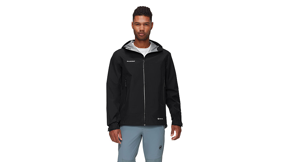 Mammut Crater Light HS Hooded Jacket - Mens, Black, XL, 1010-31450-0001-116