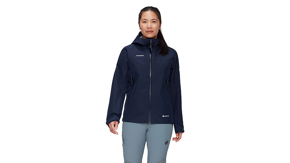 Mammut Crater Light HS Hooded Jacket - Womens, Marine, M, 1010-31460-5118-114