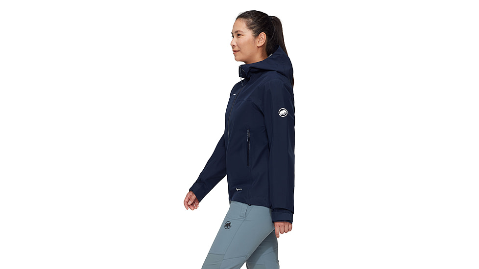 Mammut Crater Light HS Hooded Jacket - Womens, Marine, M, 1010-31460-5118-114
