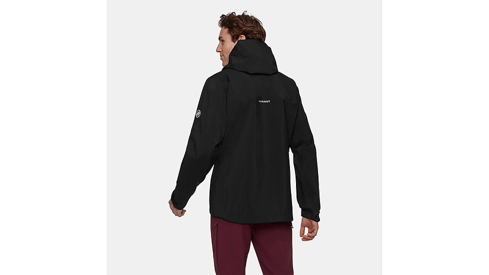 Mammut Crater Pro HS Hooded Jacket - Mens, Black, Large, 1010-31680-0001-115