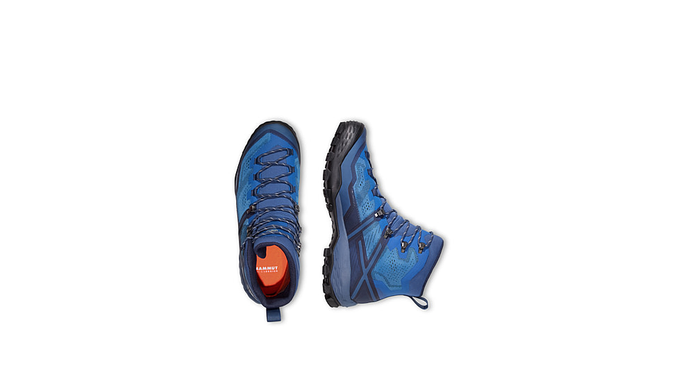 Mammut Ducan High GTX Shoes - Mens, Sapphire/Dark Sapphire, US 11.5, 3030-03471-50293-1105
