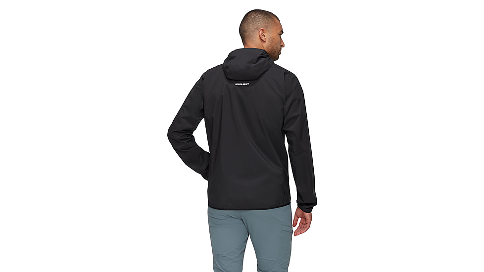 Mammut Ducan Light HS Hooded Jacket - Mens, Black, S, 1010-31470-0001-113