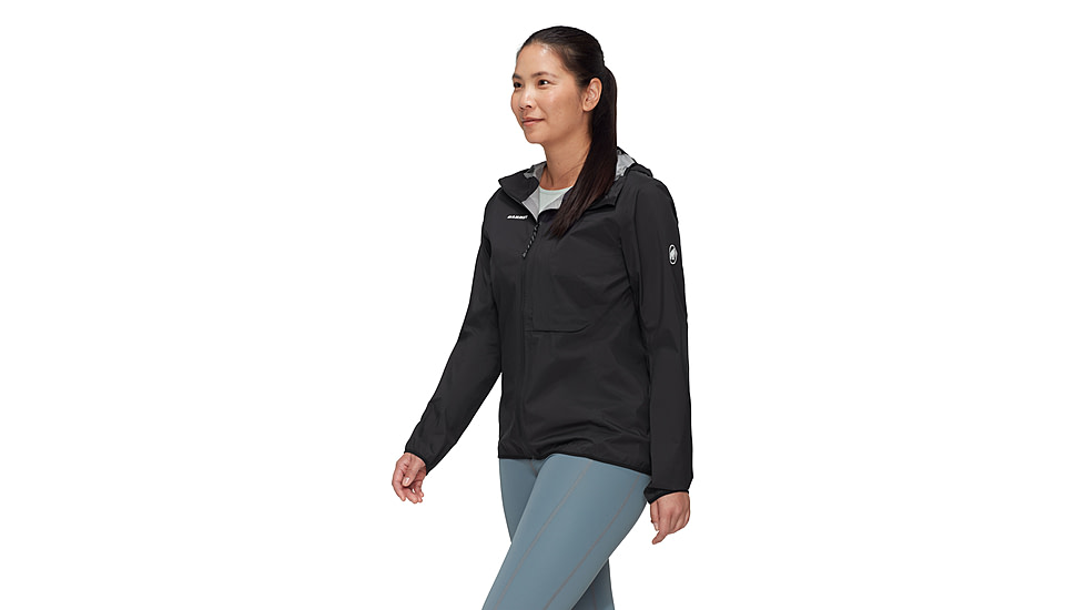 Mammut Ducan Light HS Hooded Jacket - Womens, Black, L, 1010-31480-0001-115