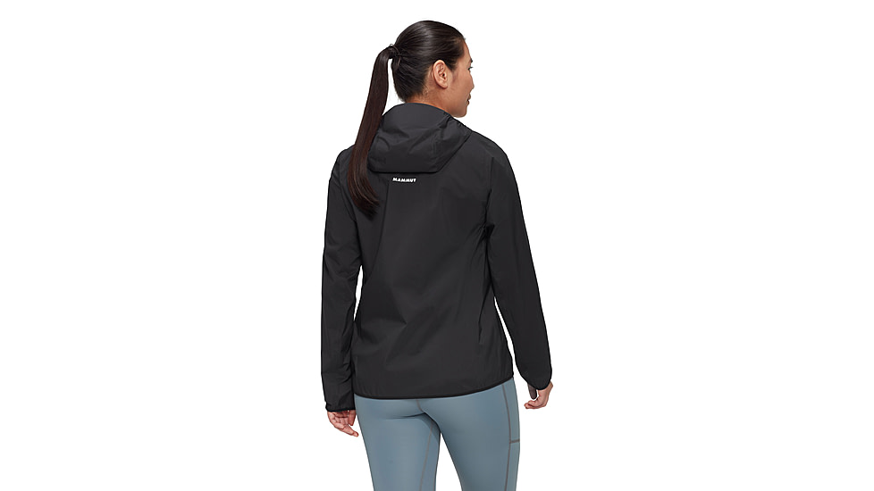 Mammut Ducan Light HS Hooded Jacket - Womens, Black, L, 1010-31480-0001-115