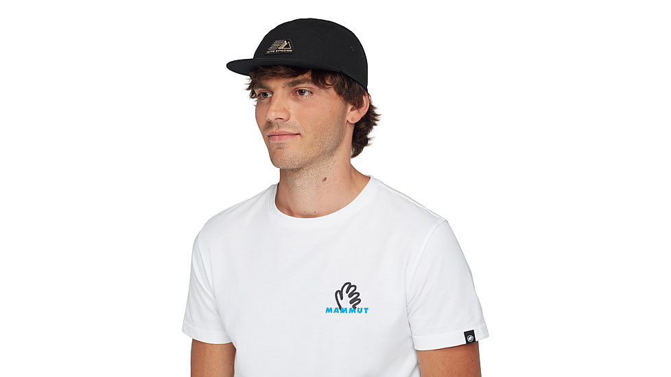 Mammut Five Panel Cotton Cap, Black, L-XL, 1191-01820-0001-5