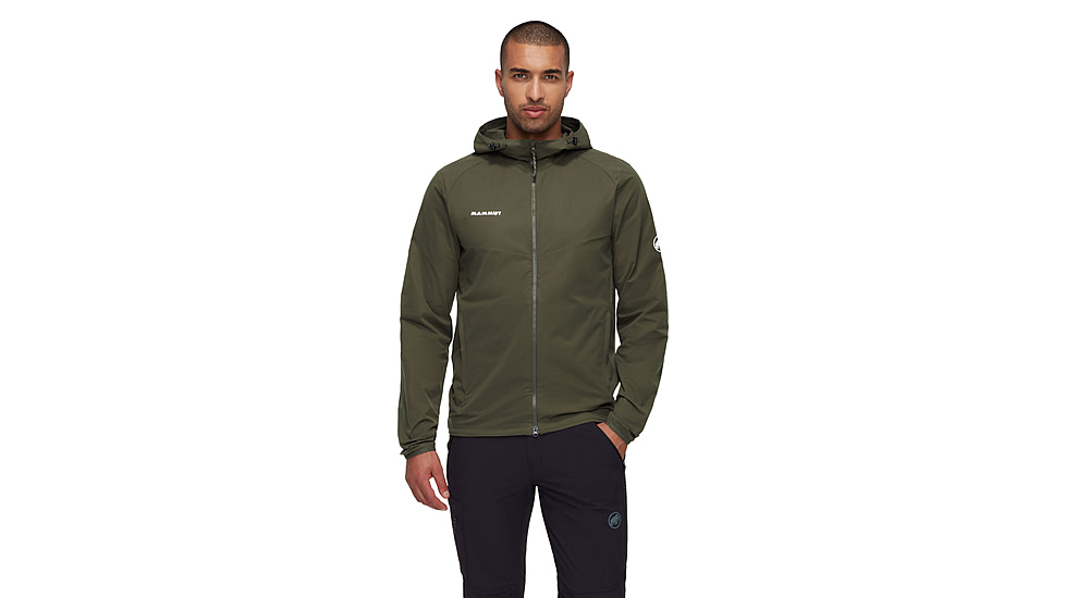 Mammut GRANITE SO Hooded Jacket - Mens, Dark Marsh, M, 1011-02471-40284-114