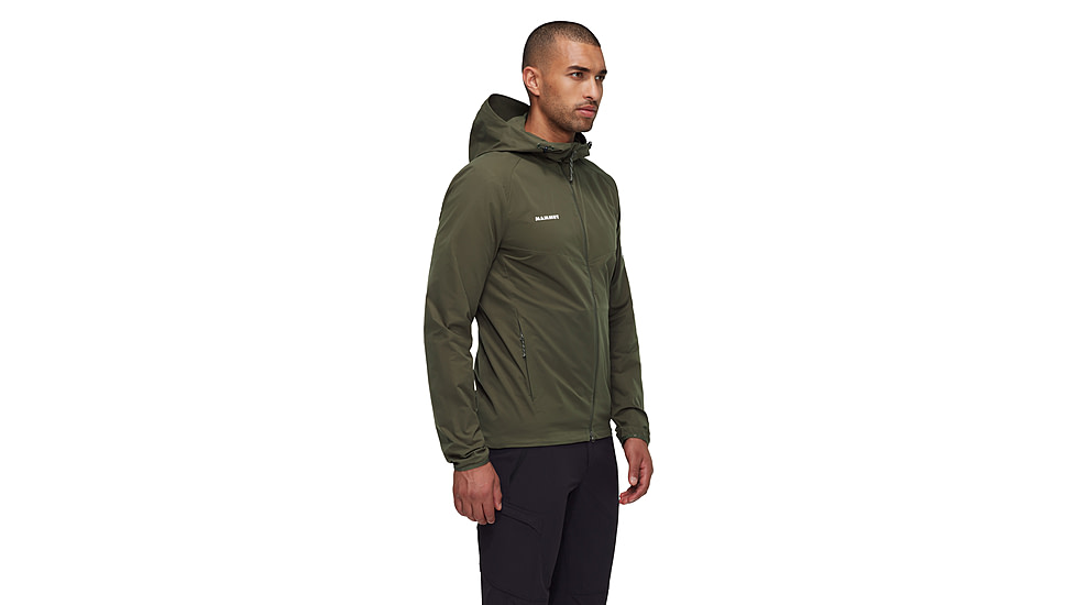 Mammut GRANITE SO Hooded Jacket - Mens, Dark Marsh, M, 1011-02471-40284-114