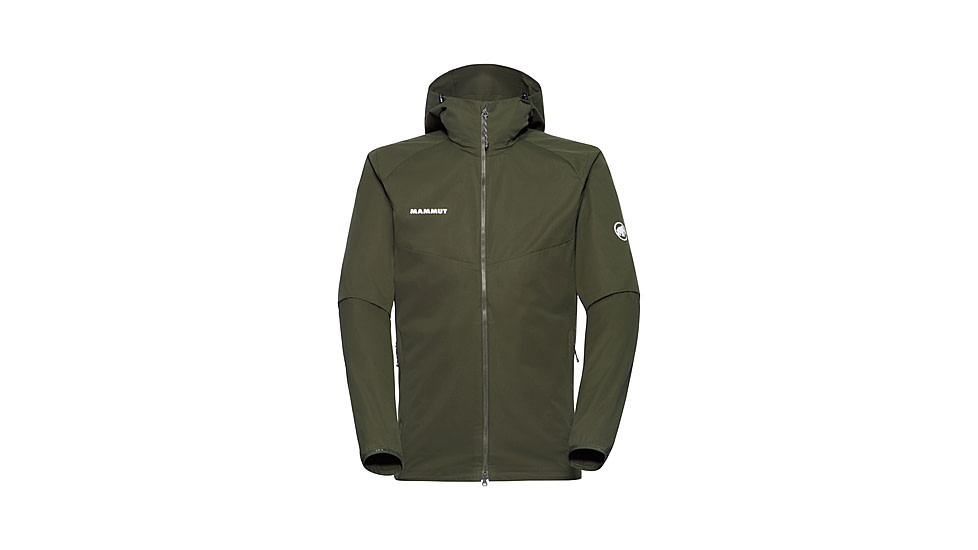 Mammut GRANITE SO Hooded Jacket - Mens, Dark Marsh, M, 1011-02471-40284-114