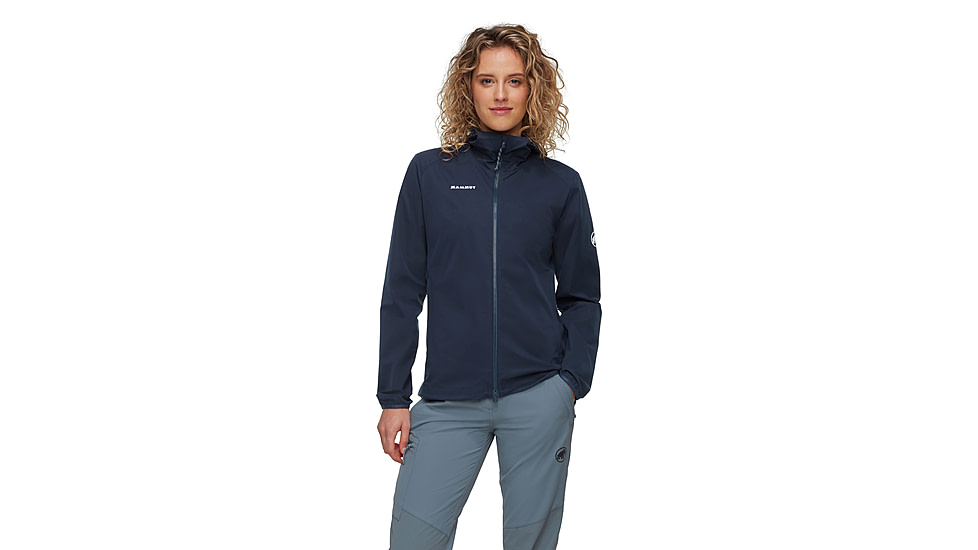 Mammut GRANITE SO Hooded Jacket - Womens, Marine, XL, 1011-02481-5118-116