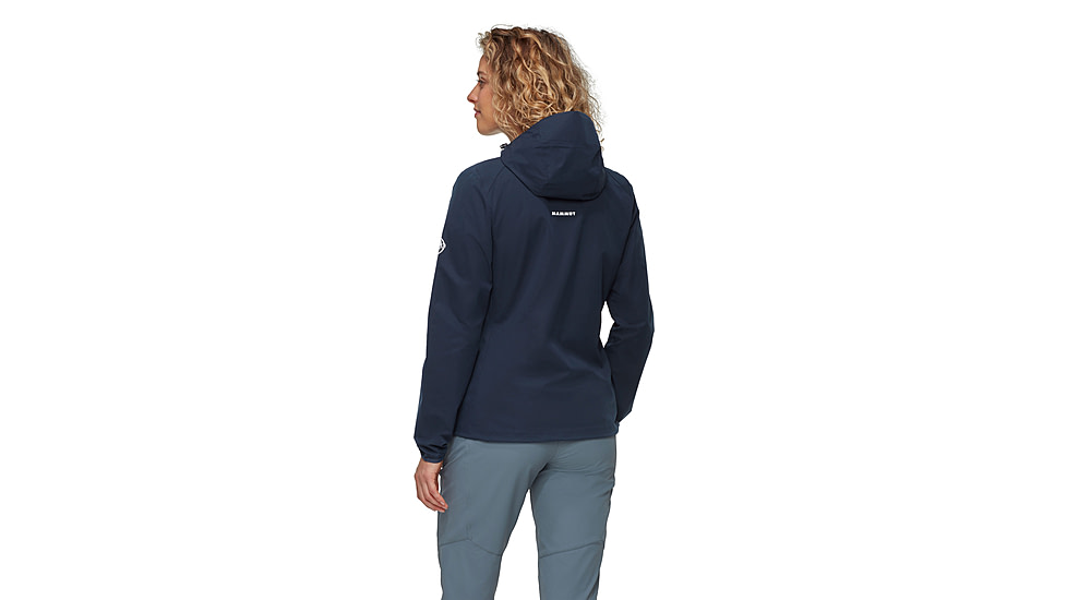 Mammut GRANITE SO Hooded Jacket - Womens, Marine, XL, 1011-02481-5118-116