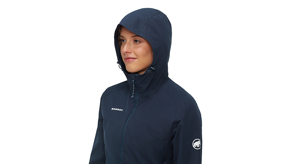 Mammut GRANITE SO Hooded Jacket - Womens, Marine, XL, 1011-02481-5118-116