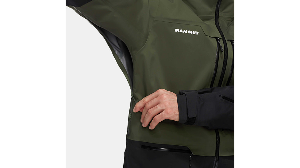 Mammut Haldigrat HS Hooded Jacket - Mens, Dark Marsh, Extra Large, 1010-30361-40294-116