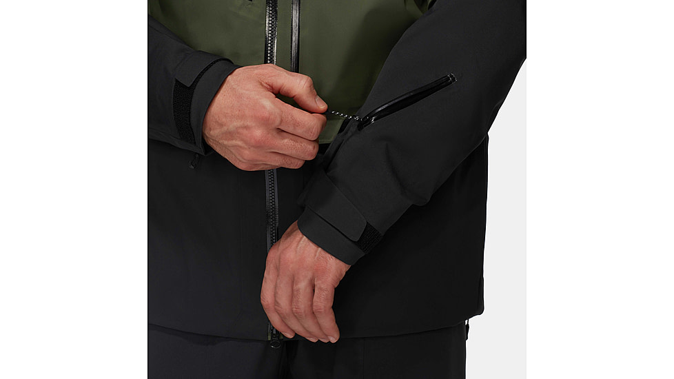 Mammut Haldigrat HS Hooded Jacket - Mens, Dark Marsh, Extra Large, 1010-30361-40294-116