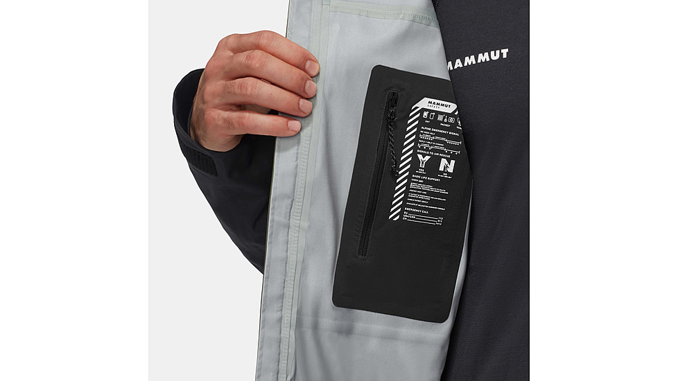 Mammut Haldigrat HS Hooded Jacket - Mens, Dark Marsh, Extra Large, 1010-30361-40294-116