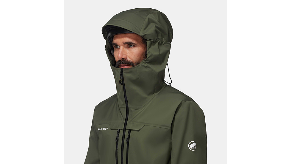 Mammut Haldigrat HS Hooded Jacket - Mens, Dark Marsh, Extra Large, 1010-30361-40294-116