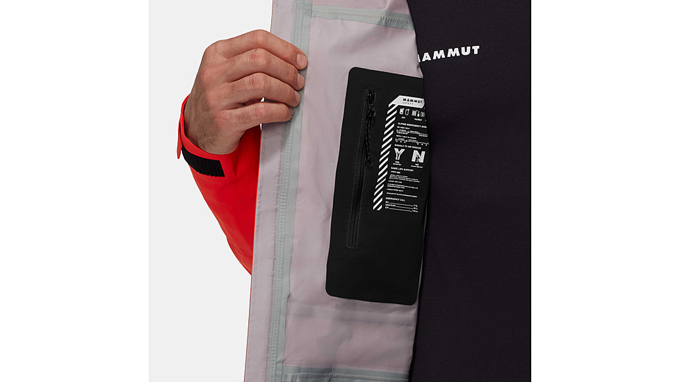 Mammut Haldigrat HS Hooded Jacket - Mens, Mammut Red, Large, 1010-30361-3778-115