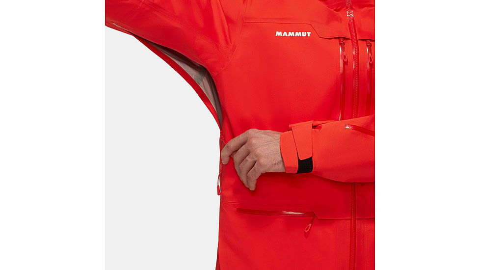 Mammut Haldigrat HS Hooded Jacket - Mens, Mammut Red, Large, 1010-30361-3778-115