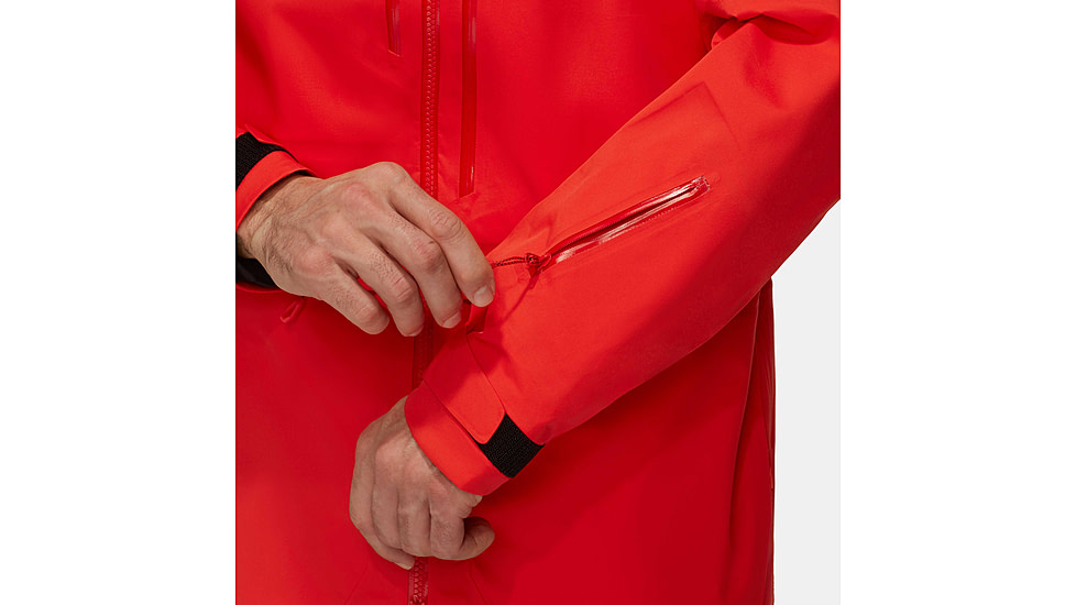 Mammut Haldigrat HS Hooded Jacket - Mens, Mammut Red, Large, 1010-30361-3778-115