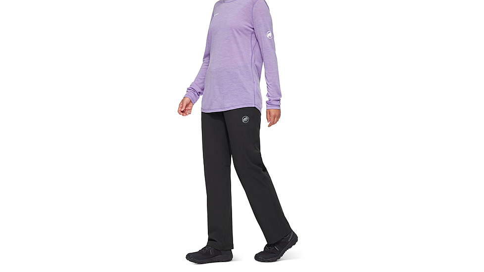 Mammut Hiking V Pants - Womens, Black, US 6 Short, 1022-02530-0001- 6 Short