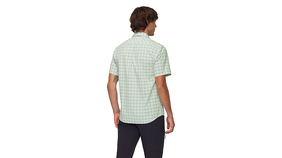 Mammut Lenni Shirt - Mens, Silver Sage-Strata, M, 1015-01471-1303-114